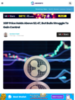 XRP Price Holds Above $2.47, But Bulls Struggle to Gain Control