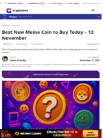 Best New Meme Coin to Buy Today – PEPENODE Presale Update