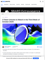 ARB, FTN, CONX Lead October’s Crypto Token Unlock Wave