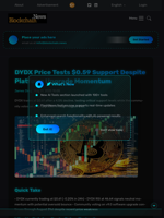 DYDX Price Tests $0.59 Support Despite Platform Upgrade Momentum - Blockchain.News
