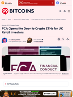 FCA Opens the Door to Crypto ETNs for UK Retail Investors - 99Bitcoins