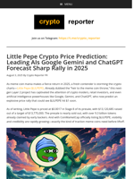 Little Pepe Crypto Price Prediction: Leading AIs Google Gemini and ChatGPT Forecast Sharp Rally in 2025