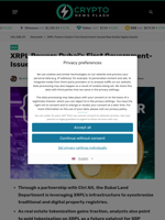 XRPL Powers Dubai’s First Government-Issued Real Estate Digital Assets - Crypto News Flash
