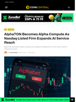 AlphaTON Becomes Alpha Compute As Nasdaq Listed Firm Expands AI Service Reach