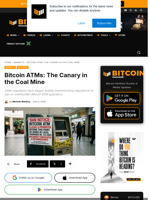 Bitcoin ATMs: The Canary In The Coal Mine