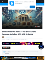 Bitwise Rolls Out New ETF For Broad Crypto Exposure, Including BTC, XRP, And ADA | Bitcoinist.com