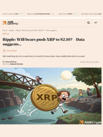 Ripple: Will bears push XRP to $2.10? - Data suggests... - AMBCrypto