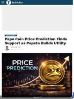 Pepe Coin Price Prediction Finds Support as Pepeto Builds Utility - TechBullion