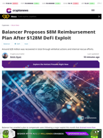 Balancer Proposes $8M Reimbursement Plan After $128M DeFi Exploit