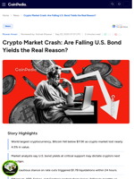 Crypto Market Crash: Are Falling U.S. Bond Yields the Real Reason?