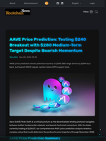 AAVE Price Prediction: Testing $240 Breakout with $280 Medium-Term Target Despite Bearish Momentum - Blockchain.News