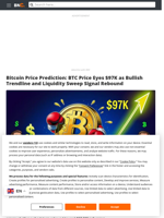 Bitcoin Price Prediction: BTC Price Eyes $97K as Bullish Trendline and Liquidity Sweep Signal Rebound - Brave New Coin