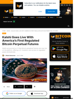 Kalshi Goes Live With America's First Regulated Bitcoin Perpetual Futures