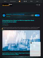 Polymarket prices 'History' at 95% for Argentina–Spain broadcast phrase ladder - Blockchain.News
