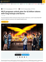 WLFI Proposes Vesting Plan for 62B Tokens With Conditional Burn