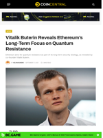 Vitalik Buterin Reveals Ethereum’s Long-Term Focus on Quantum