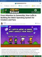 From Attention to Ownership: How Luffa Is Building the Web3 Operating System for Creators and Fans