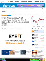 Bybit Announces API of Suspicious Wallet on 'Black List' to Recover Compromised Funds