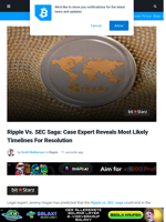 Ripple Vs. SEC Saga: Case Expert Reveals Most Likely Timelines For Resolution | Bitcoinist.com