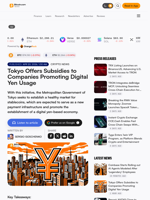 Tokyo Offers Subsidies to Companies Promoting Digital Yen Usage