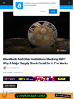 BlackRock And Other Institutions Stacking XRP? Why A Major Supply Shock Could Be In The Works | Bitcoinist.com