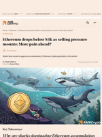 Ethereum drops below $4k as selling pressure mounts: More pain ahead? - AMBCrypto