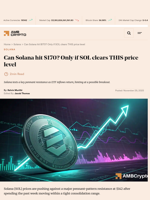 Can Solana hit $170? Only if SOL clears THIS price level - AMBCrypto