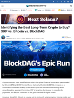 Identifying the Best Long-Term Crypto to Buy? XRP vs. Bitcoin vs. BlockDAG 