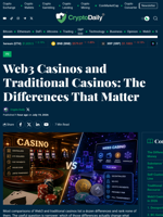 Web3 Casinos and Traditional Casinos: The Differences That Matter - Crypto Daily
