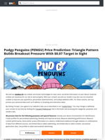 Pudgy Penguins (PENGU) Price Prediction: Triangle Pattern Builds Breakout Pressure With $0.07 Target in Sight - Brave New Coin