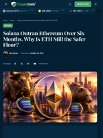 Solana vs Ethereum: Why ETH Still Holds the Safer Floor