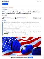 US Lawmakers Push for Clarity in Crypto Regulation with New Bills