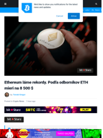 Ethereum láme rekordy. Podľa odborníkov mieri na 8 500 $