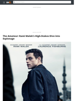 The Amateur: Rami Malek's High-Stakes Dive into Espionage - Brave New Coin