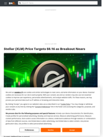 Stellar (XLM) Price Targets $0.16 as Breakout Nears - Brave New Coin