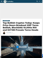 Kaspa Price Today Near Breakout, XRP Price Prediction Bullish, BlockDAG $0.0276 and 20 Listings Lead Crypto Coins