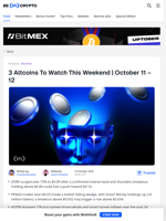 Altcoins to Watch This Weekend - 3 Top Picks