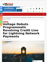 Voltage Debuts Programmatic Revolving Credit Line for Lightning Network Payments - The Crypto News Wire