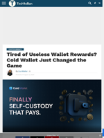 Cold Wallet Boosts Crypto Cashback With Real Rewards