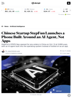 Chinese Startup StepFun Launches a Phone Built Around an AI Agent, Not Apps - Decrypt