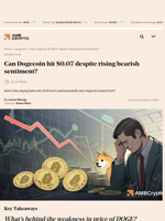 Can Dogecoin hit $0.07 despite rising bearish sentiment? - AMBCrypto