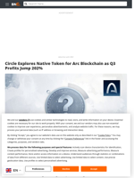 Circle Explores Native Token for Arc Blockchain as Q3 Profits Jump 202% - Brave New Coin