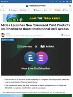 Midas Launches New Tokenized Yield Products on Etherlink to Boost Institutional DeFi Access - TheNewsCrypto