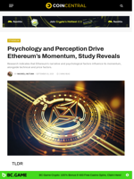 Psychology and Perception Drive Ethereum’s Momentum, Study Reveals - CoinCentral