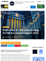 BitGo Files for IPO After Strong $4.19B Revenue Surge in 2025 | Live Bitcoin News