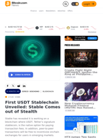 First USDT Stablechain Unveiled: Stable Comes out of Stealth – Blockchain Bitcoin News