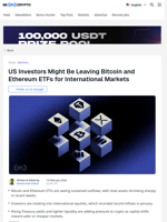 Real Reason Why Bitcoin and Ethereum ETFs are Bleeding Now