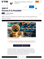 XRP Price to $3? 3 Key Metrics That Proves It Is Possible