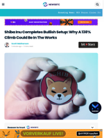 Shiba Inu Completes Bullish Setup: Why A 138% Climb Could Be In The Works