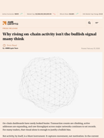 Why rising on-chain activity isn’t the bullish signal many think - AMBCrypto